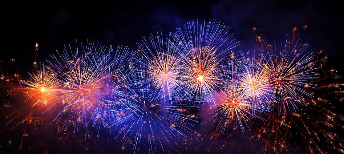 Affichage de feux dartifice a laide de la Pimoroni Mote