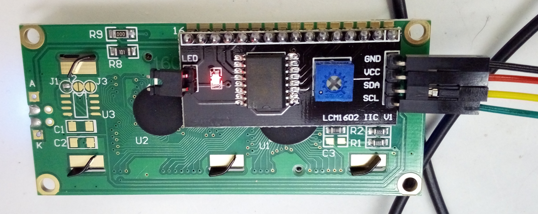 1591444974 958 Obtenir un ecran LCD HD44780 16 × 2 fonctionnant sur