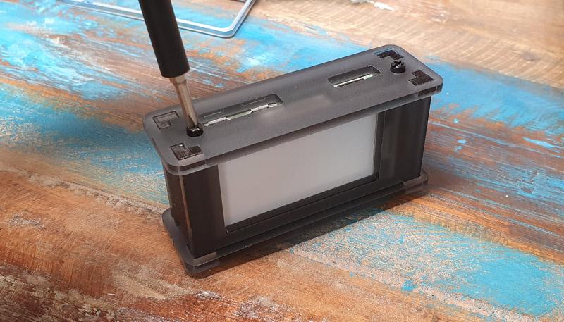 1591856914 394 Pi Zero Case for Waveshare 213 Instructions dassemblage de lecran