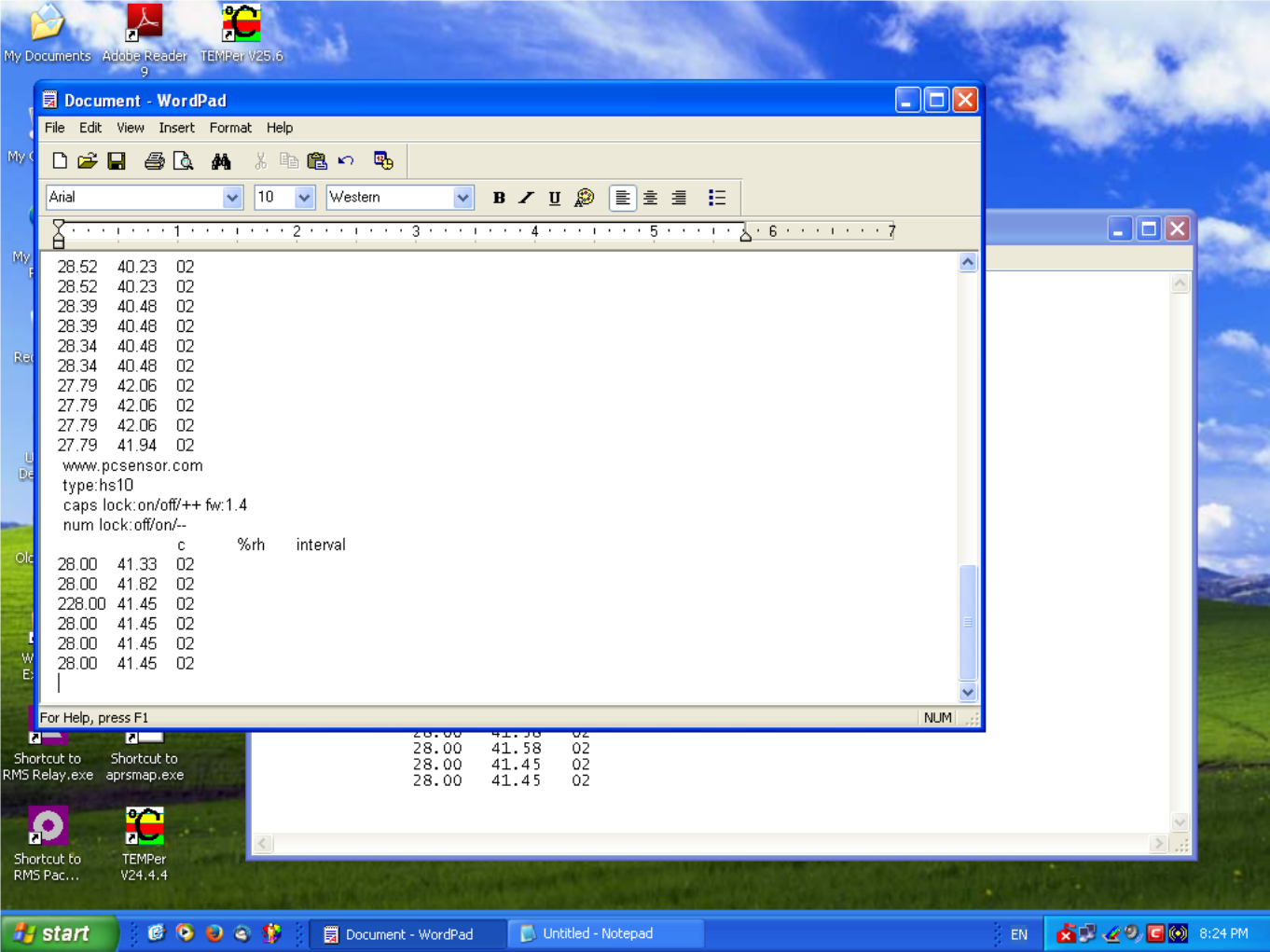 1592019008 2 Test de TEMPerHUM de PCsensor Partie 2 Windows XP