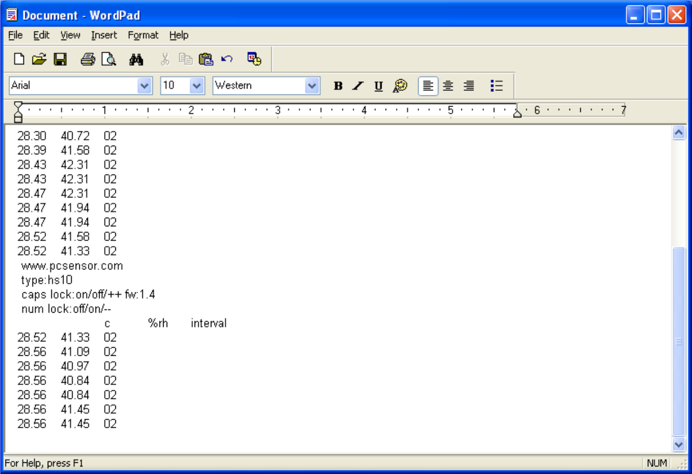 1592019008 760 Test de TEMPerHUM de PCsensor Partie 2 Windows XP