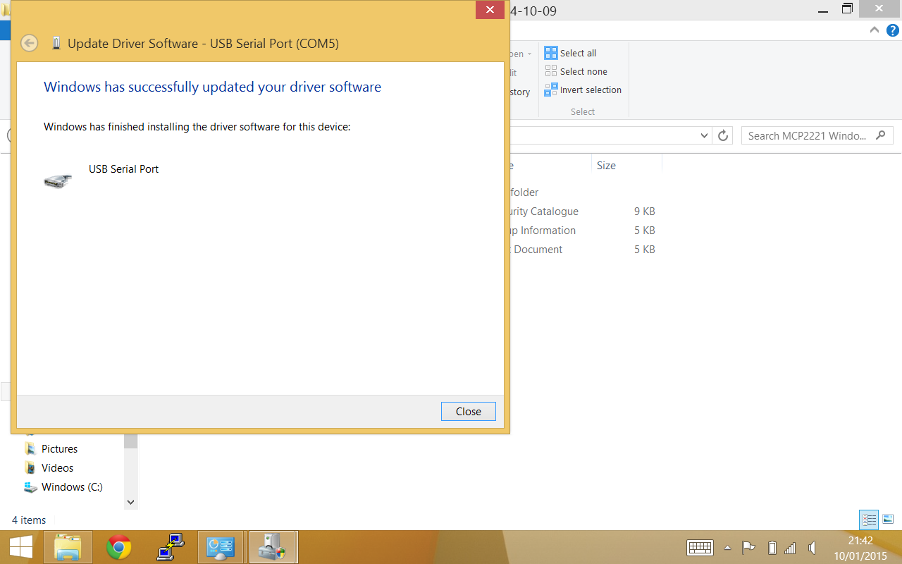 1592202610 23 Clip de debogage Ryanteck Installation du pilote Windows 8