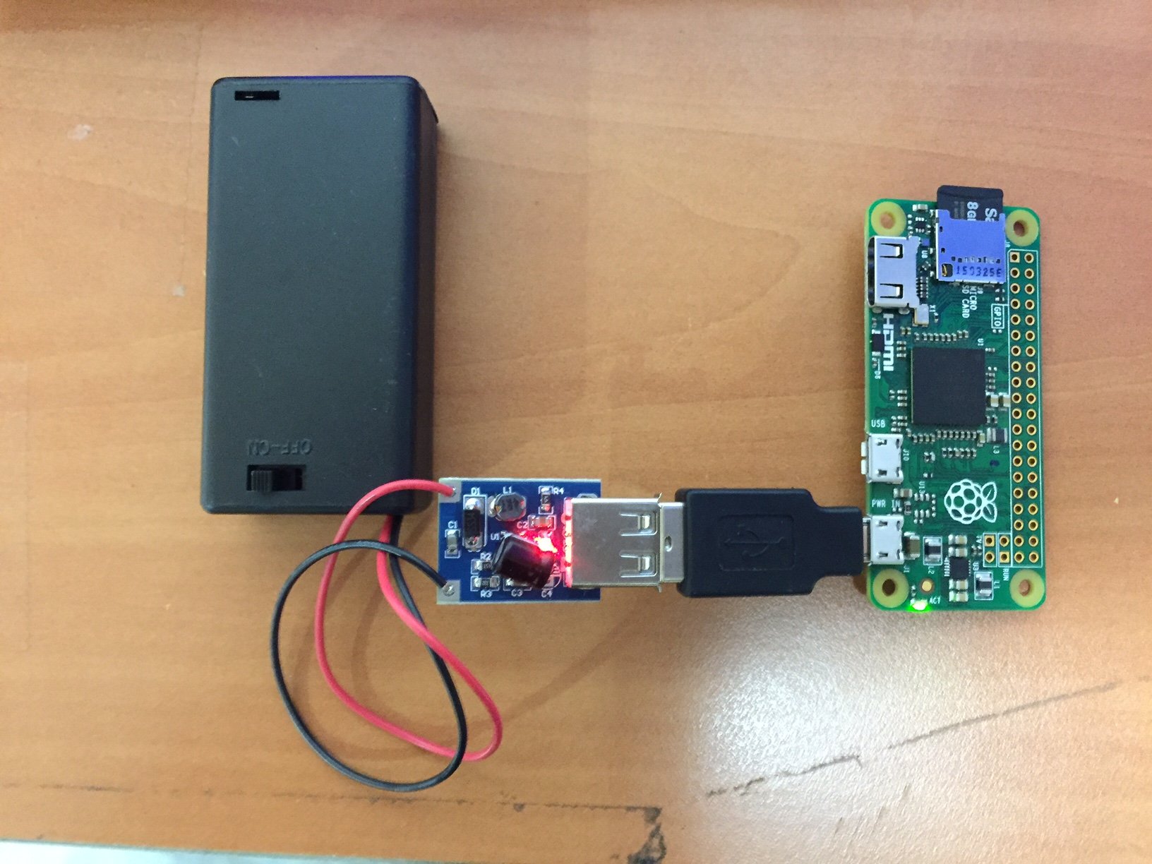 1592208011 956 Execution dun Raspberry Pi Zero a partir dune batterie AA