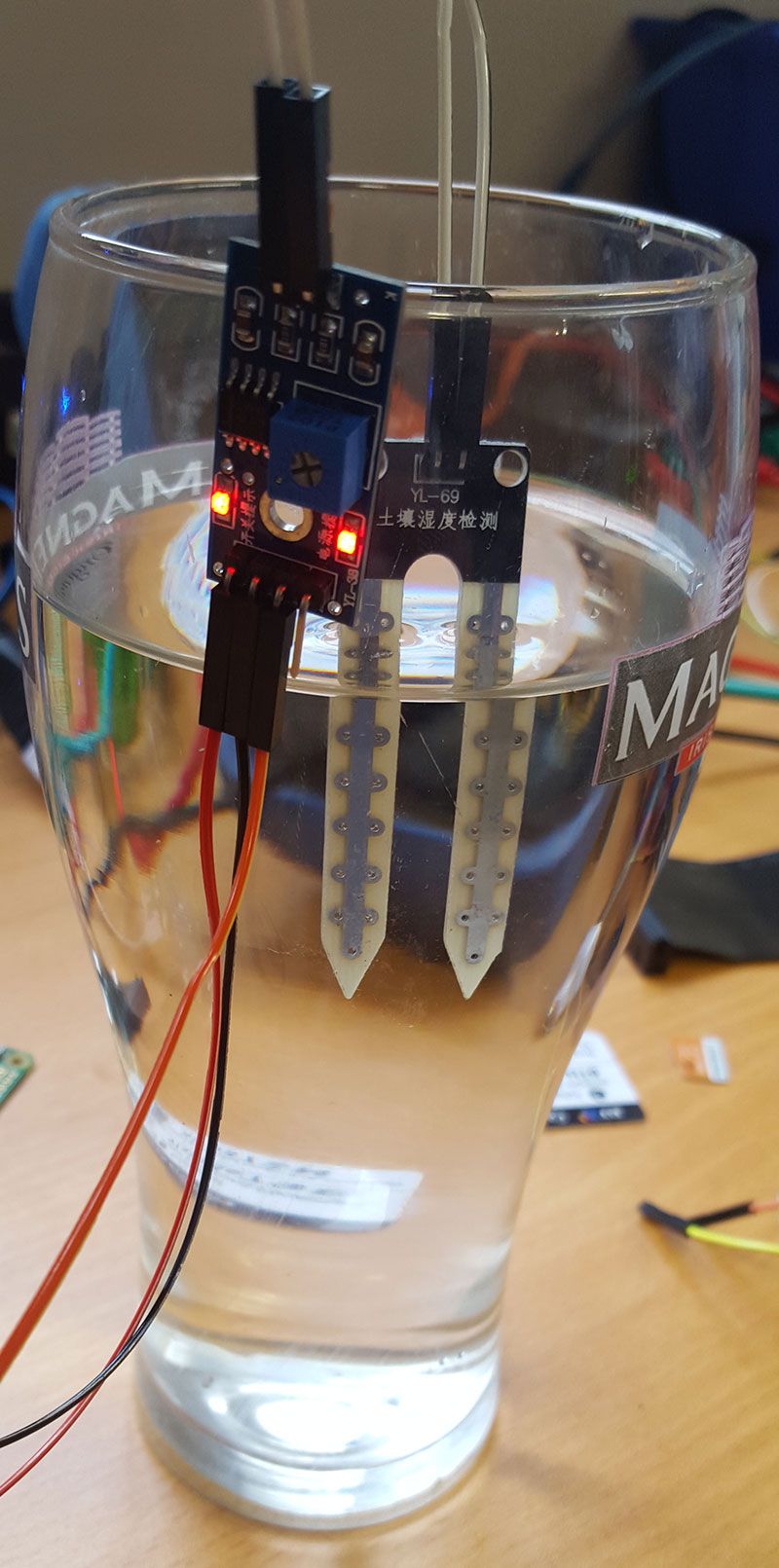 1592278215 280 Capteur dhumidite pour pot de plantes Raspberry Pi avec notification