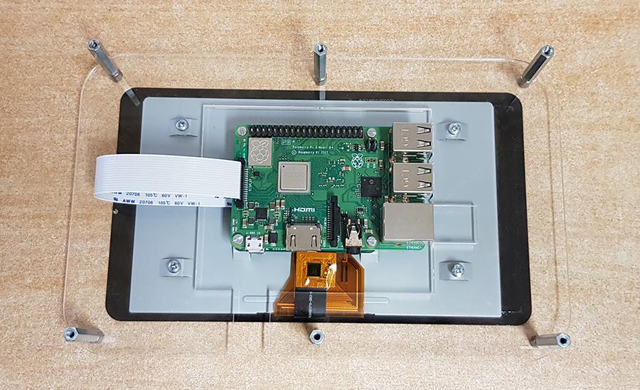1592308809 844 Raspberry Pi 7 Touch Sreen Display Case Assembly Assembly V2
