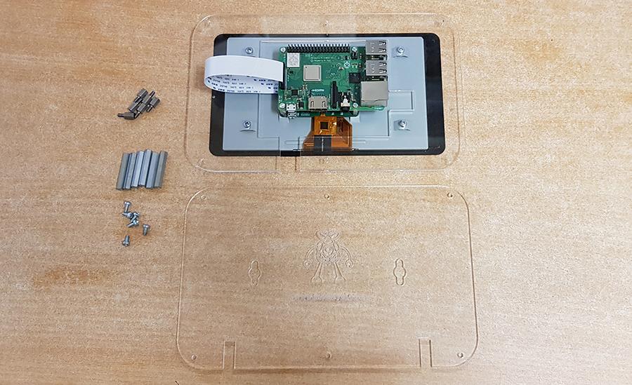 1592308809 974 Raspberry Pi 7 Touch Sreen Display Case Assembly Assembly V2