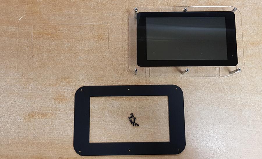 1592308810 435 Raspberry Pi 7 Touch Sreen Display Case Assembly Assembly V2