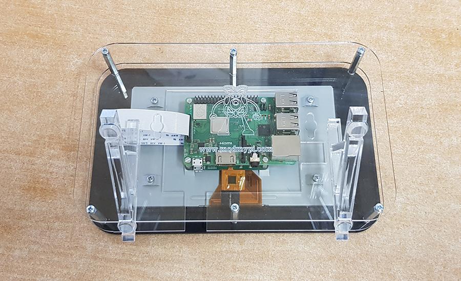 1592308811 664 Raspberry Pi 7 Touch Sreen Display Case Assembly Assembly V2