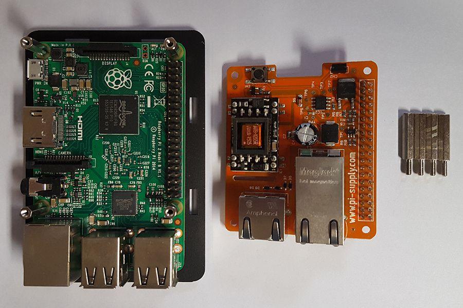 1592371807 666 Assemblage du boitier HAT du commutateur PoE