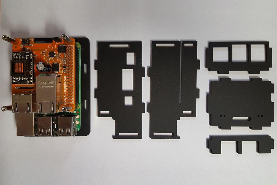 1592371808 639 Assemblage du boitier HAT du commutateur PoE