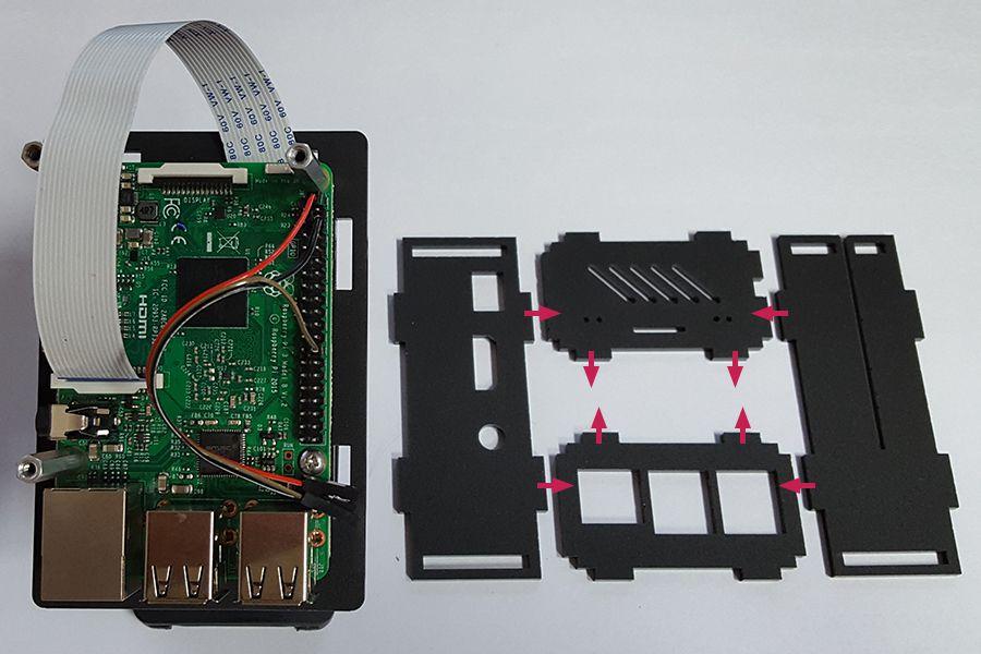 1592391606 953 Instructions dassemblage du boitier de la camera Pi PIR