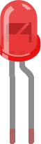 Une LED rouge