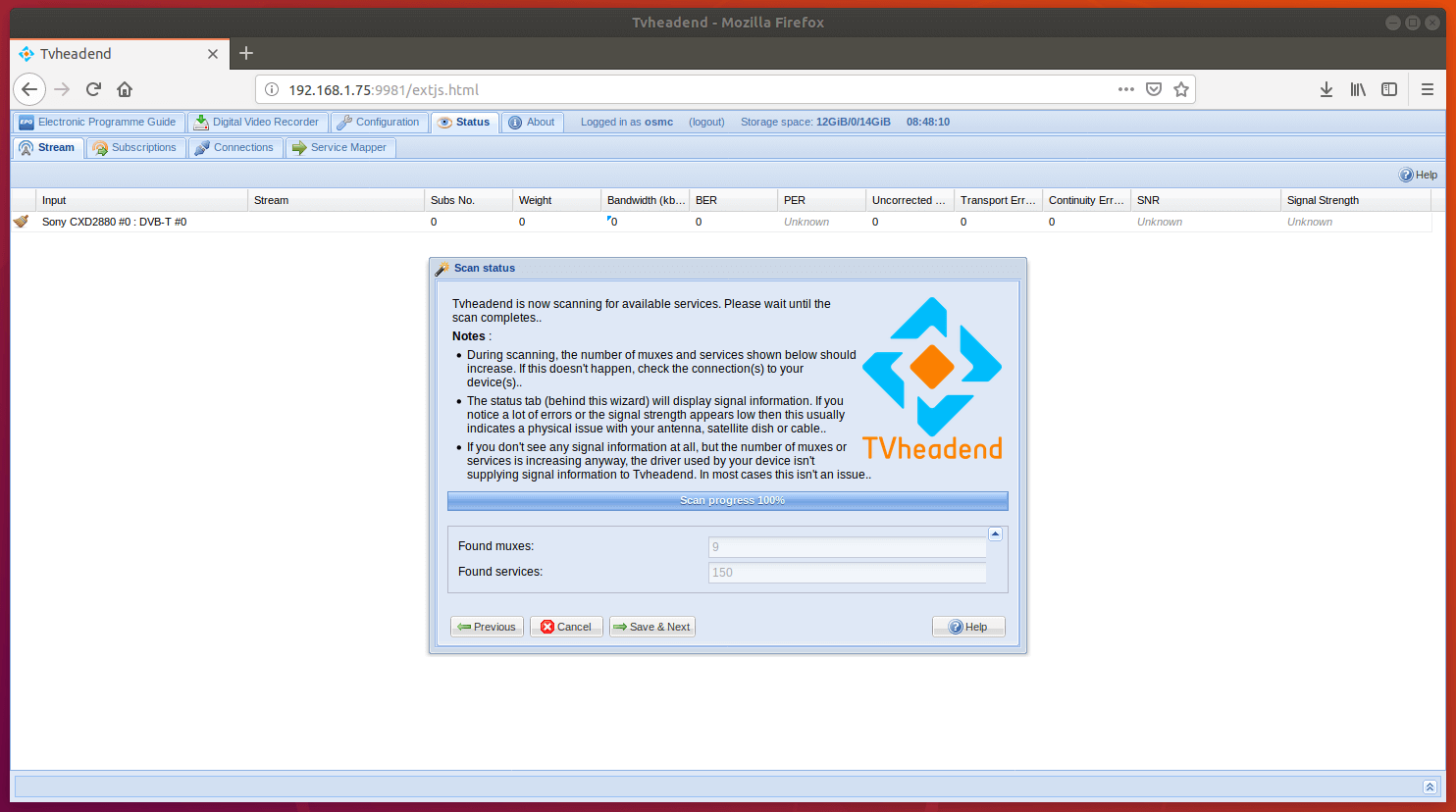 1593307809 232 Premiers pas avec le Raspberry Pi TV HAT et OSMC