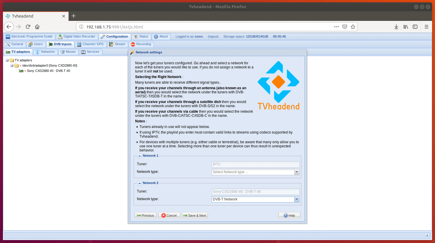 1593307809 314 Premiers pas avec le Raspberry Pi TV HAT et OSMC