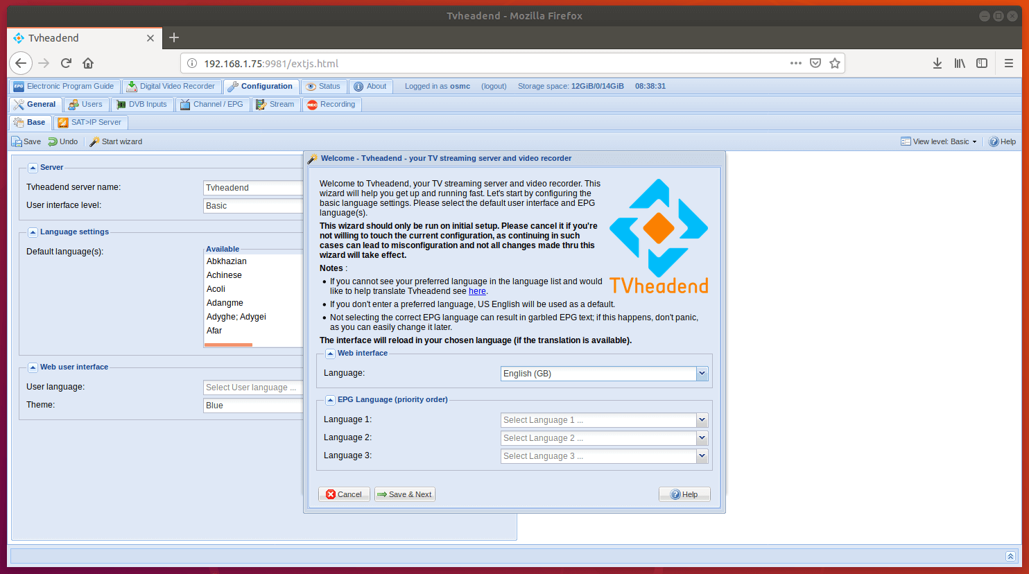 1593307809 391 Premiers pas avec le Raspberry Pi TV HAT et OSMC