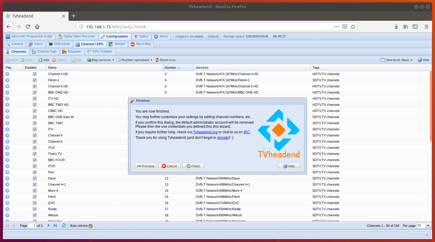 1593307809 893 Premiers pas avec le Raspberry Pi TV HAT et OSMC