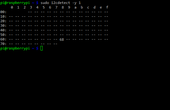 Détection de périphérique I2C