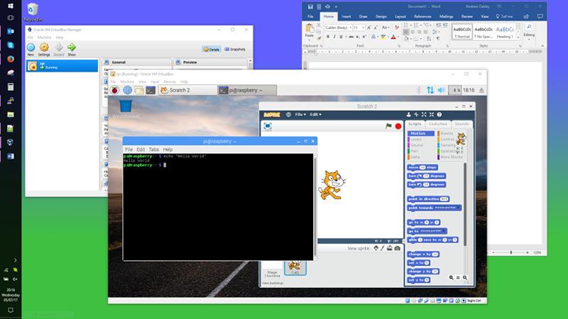 Installer Raspbian x86 sur VirtualBox sur un PC Windows