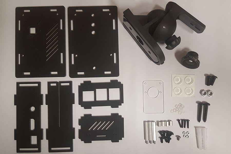 Instructions de montage du boitier de la camera Nwazet Pi