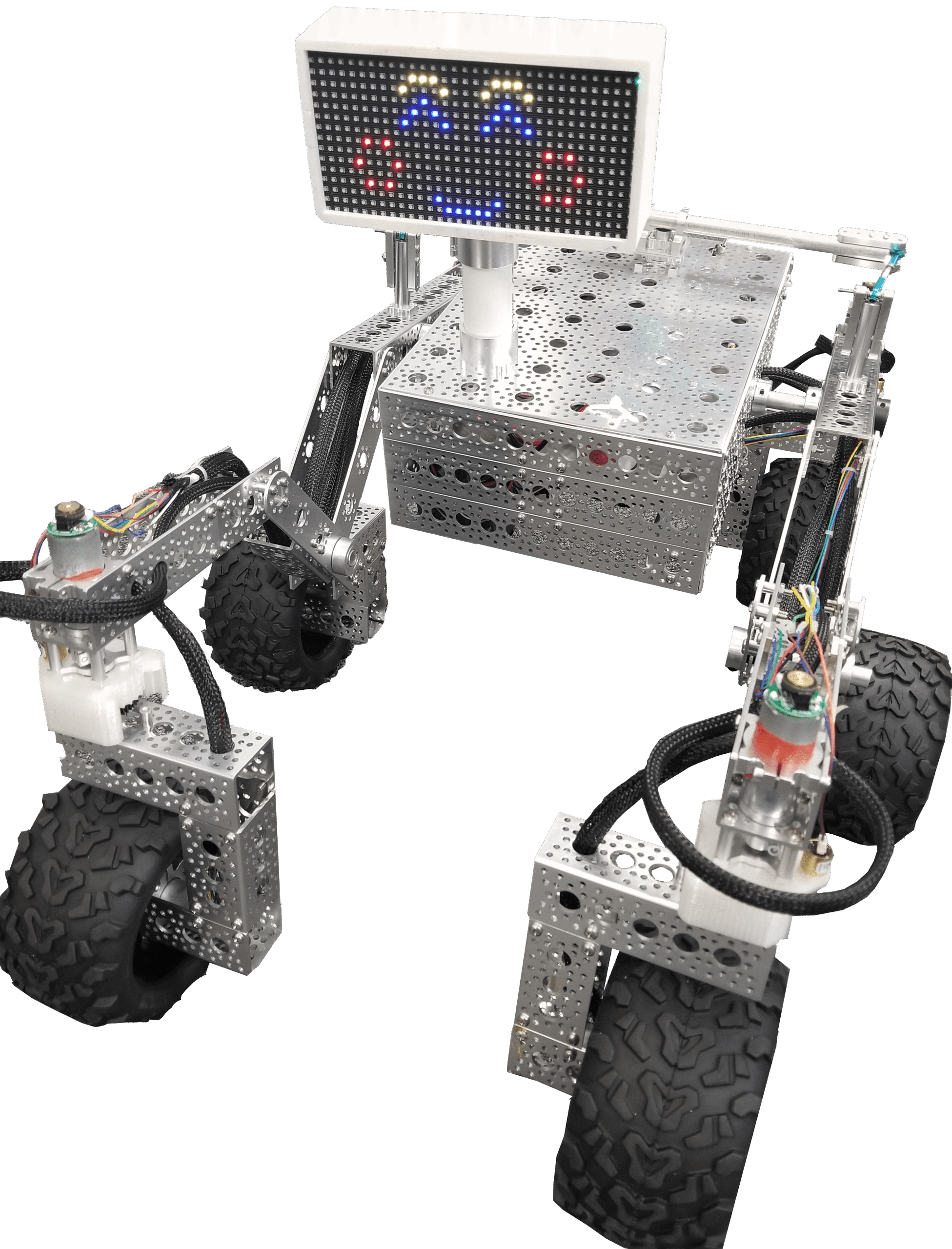 La reproduction miniature de la NASA Curiosity Rover a un