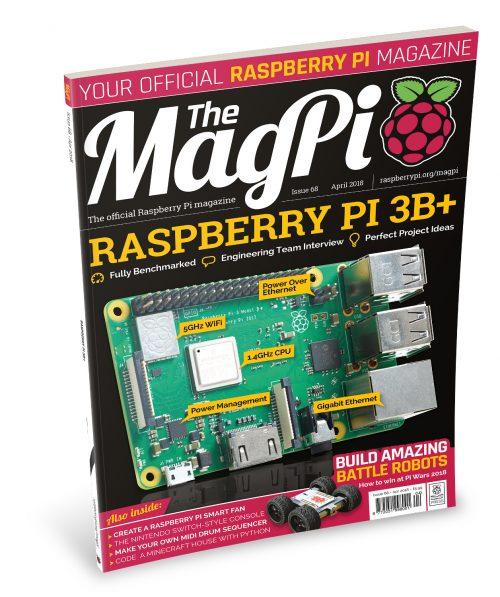 Le numero 68 de MagPi est sorti explorez le