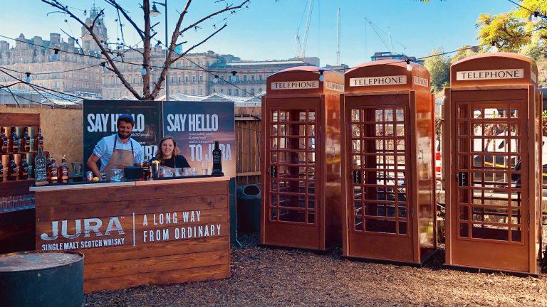 Les cabines telephoniques de distillerie de whisky utilisent un Raspberry