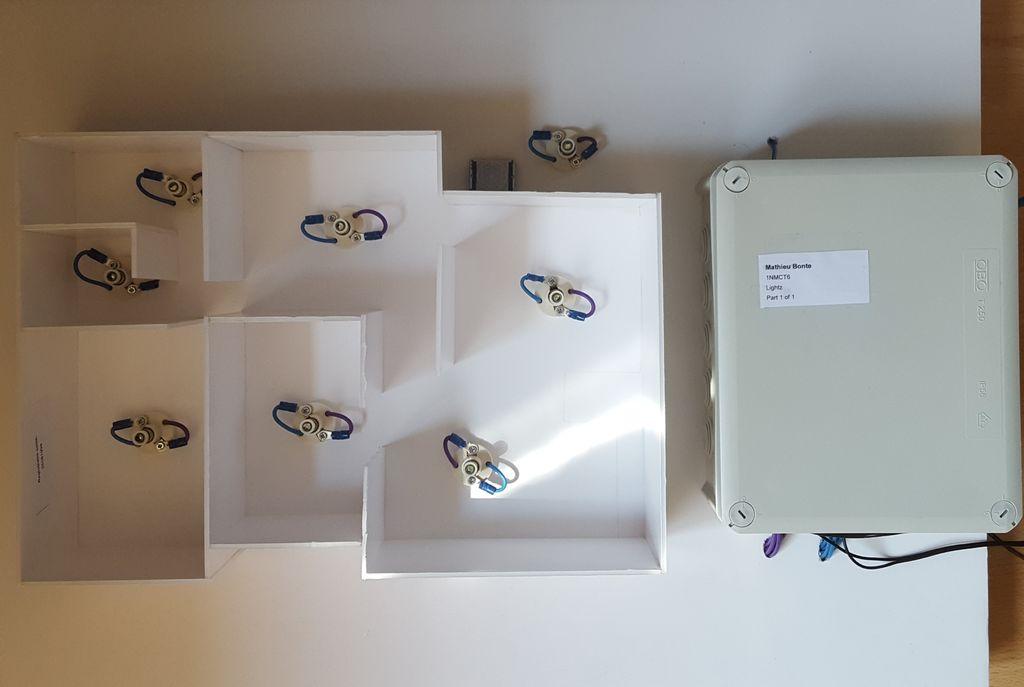 Modèle de contrôleur d'éclairage utilisant un Raspberry Pi et de nombreux relais