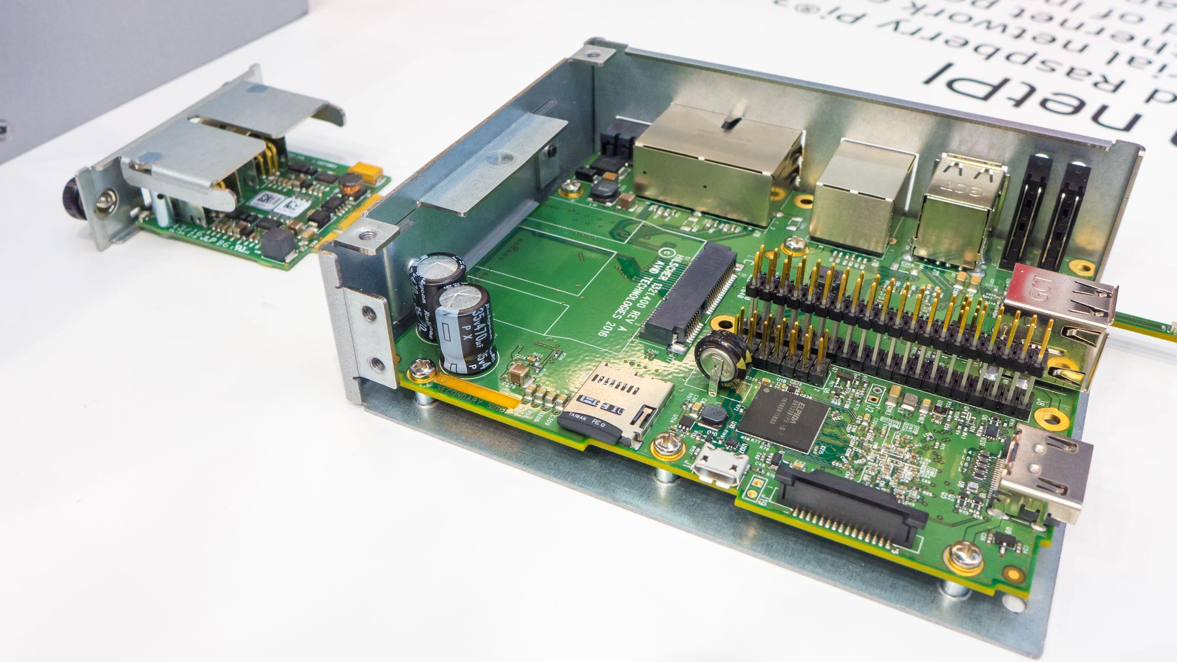 Version personnalisée et en temps réel de Raspberry Pi utilisée dans l'industrie