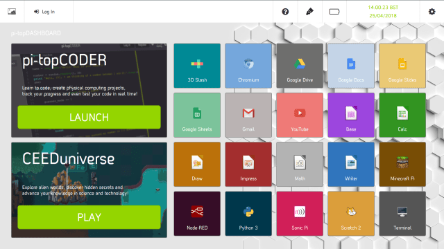 pi topOS obtient une mise a jour du dernier Raspbian