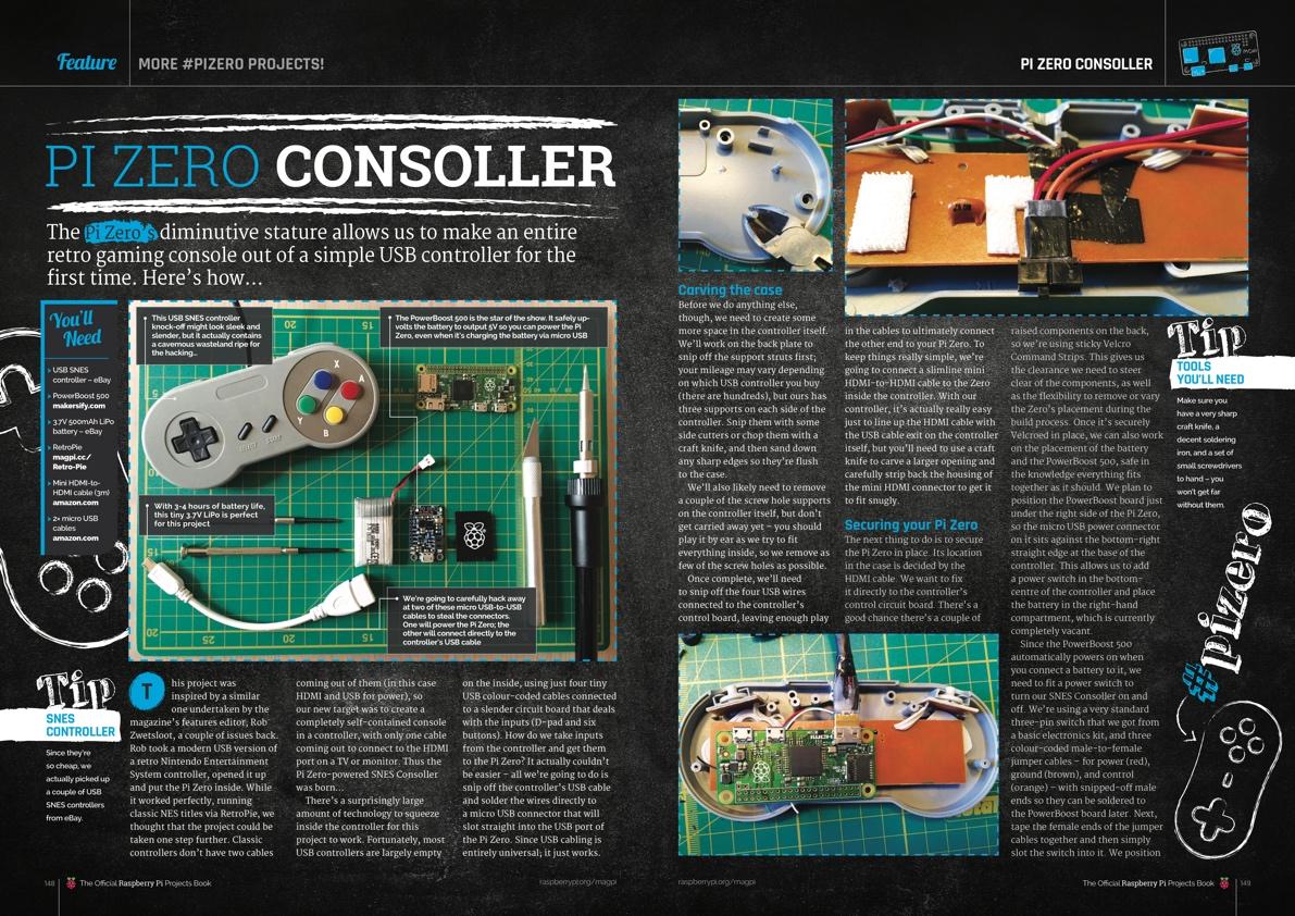 Nouveau volume du livre officiel des projets Raspberry Pi publié par The MagPi