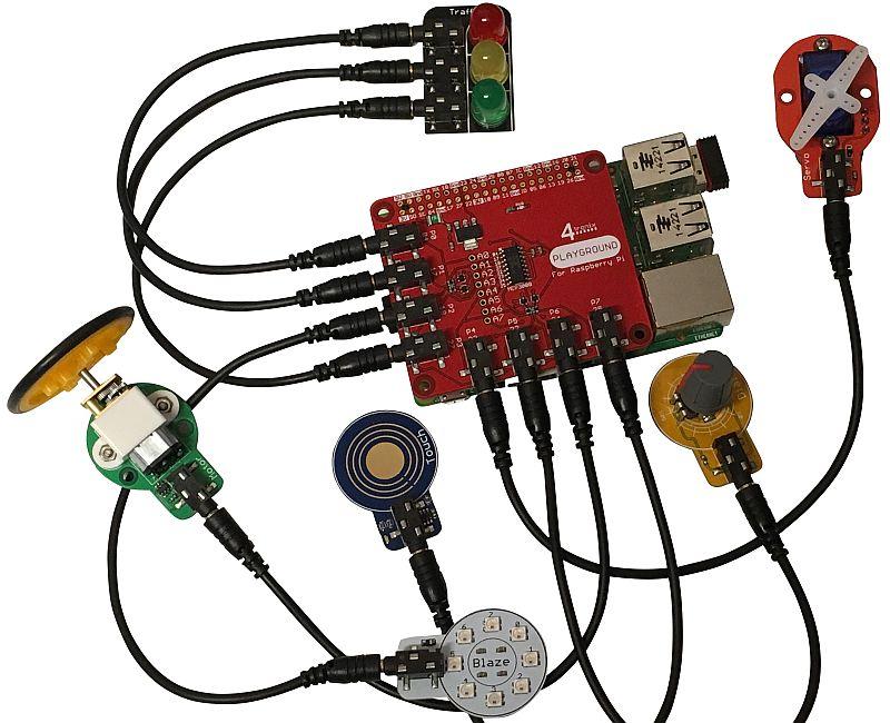 4tronix lance un système Playground pour le Raspberry Pi