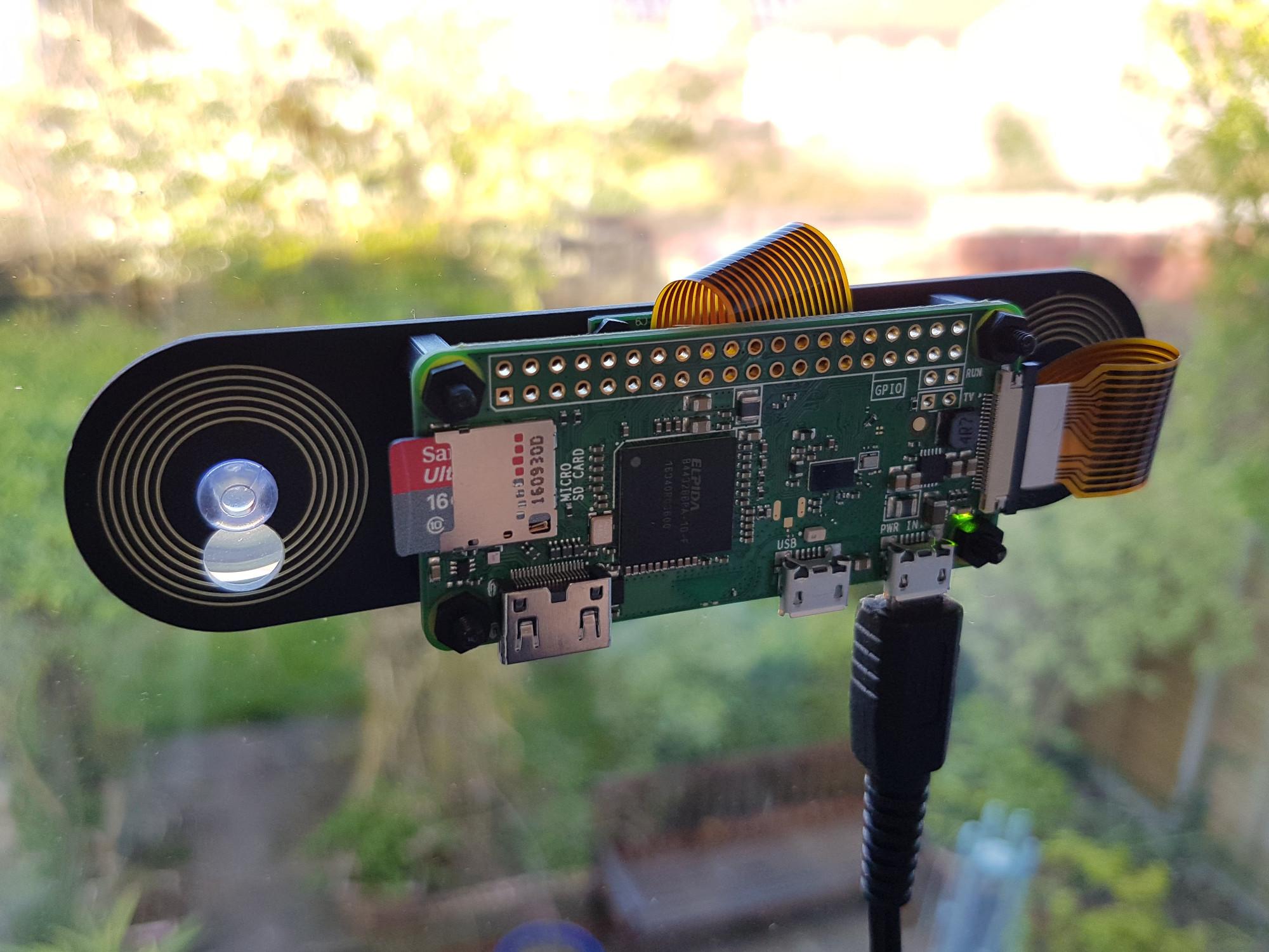 Configurer une caméra CCTV wifi avec un Raspberry Pi Zero W et motionEyeOS