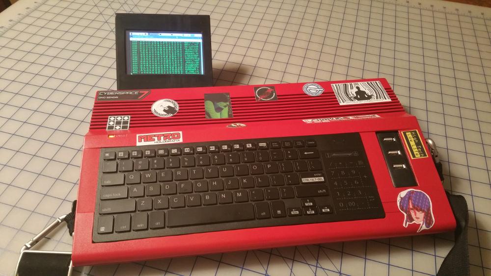 Construisez un cyberdeck Gibsonien à partir d'un Raspberry Pi et d'un Commodore 64