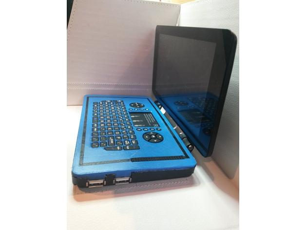 Le mini-ordinateur portable Raspberry Pi utilise un écran officiel de 7 pouces