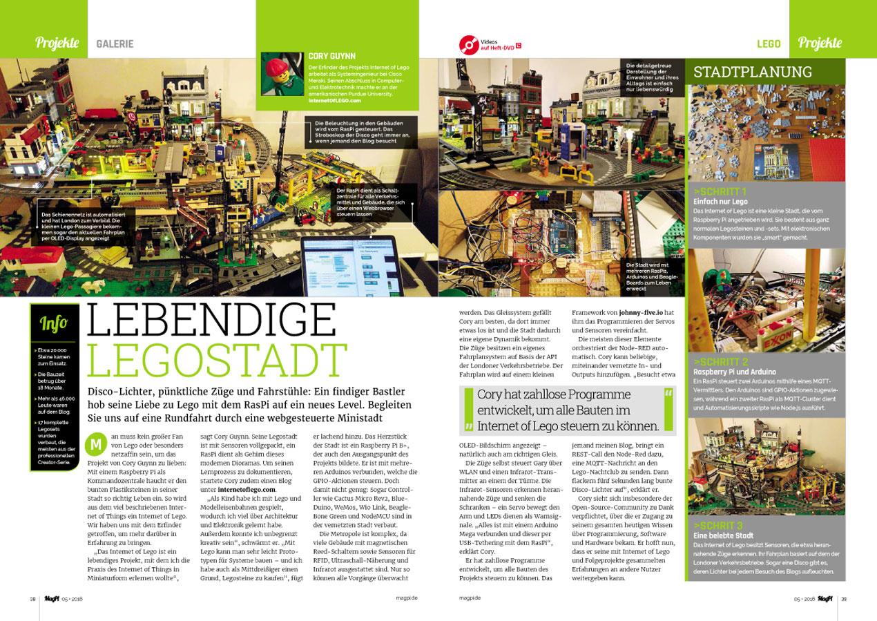 Magazine Raspberry Pi Le MagPi arrive en allemand