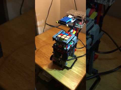 Raspberry Pi utilisé comme machine de résolution de Rubik's Cube
