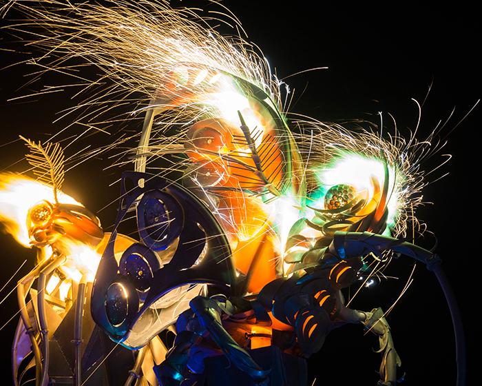 Une œuvre d'art flamboyante incroyable utilise Raspberry Pi 3 pour contrôler 2000 blinkies!