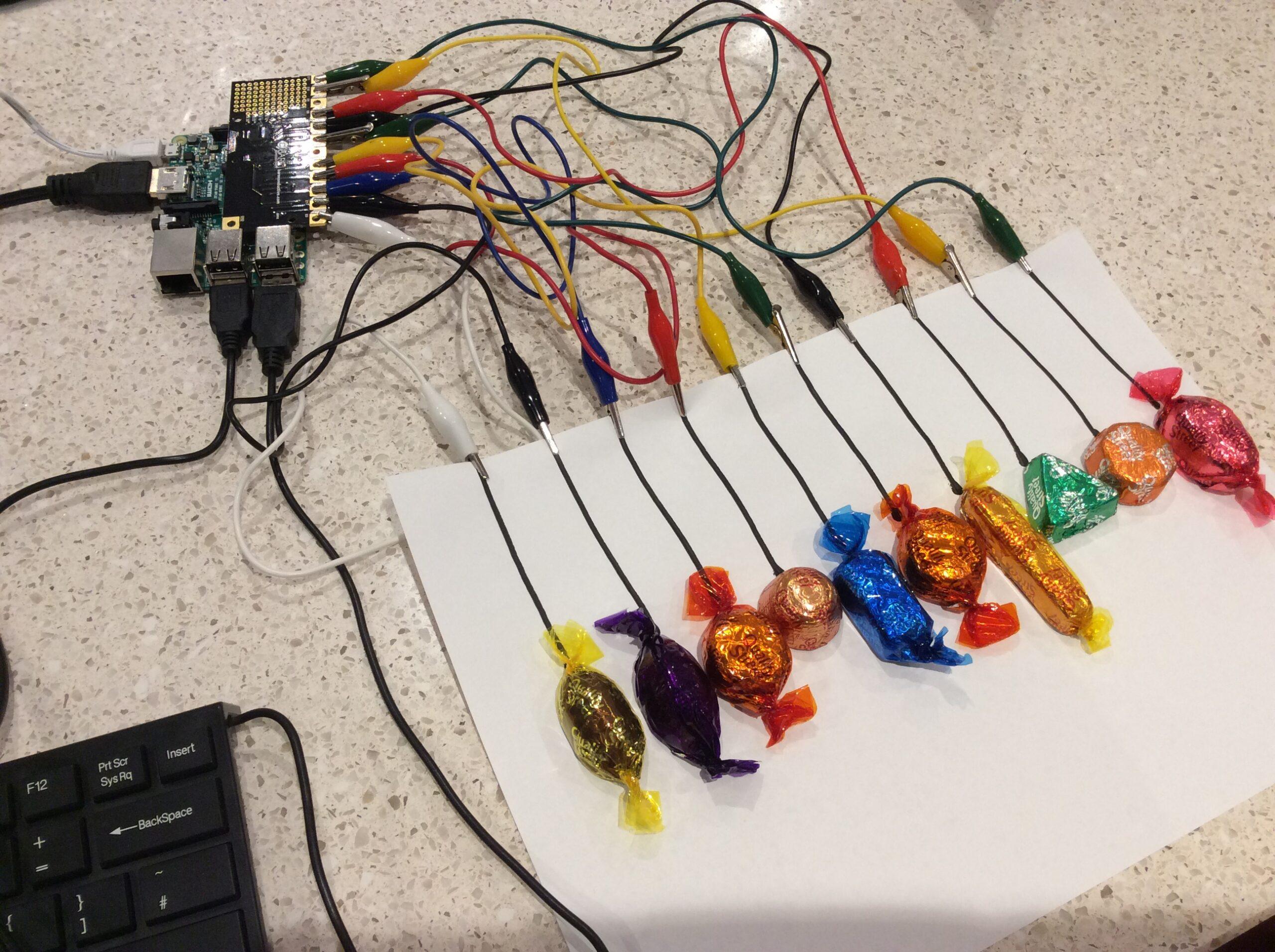Utilisation du périphérique Picap avec le Raspberry Pi pour effectuer un sondage de qualité avec de l'encre conductrice