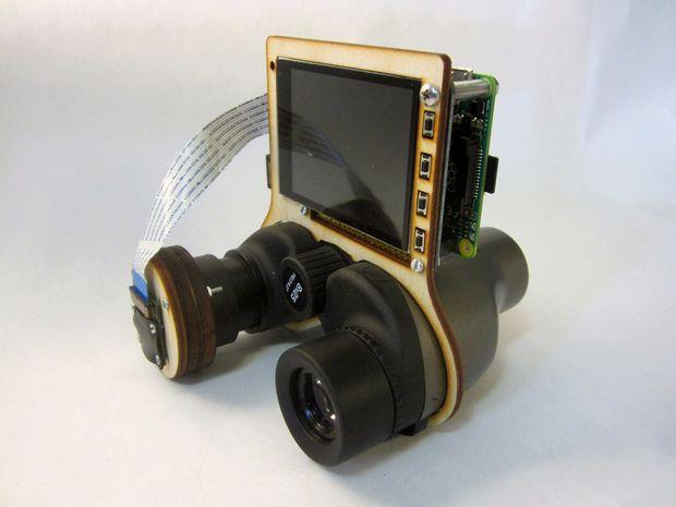 Jumelles vidéo alimentées par Raspberry Pi