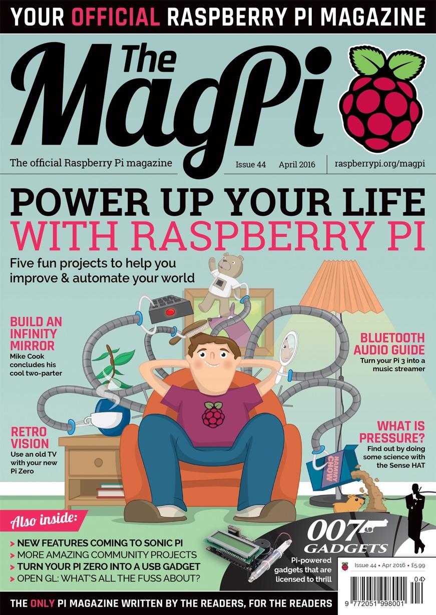 Le nouveau numéro du MagPi pour les propriétaires de Raspberry Pi est maintenant disponible!