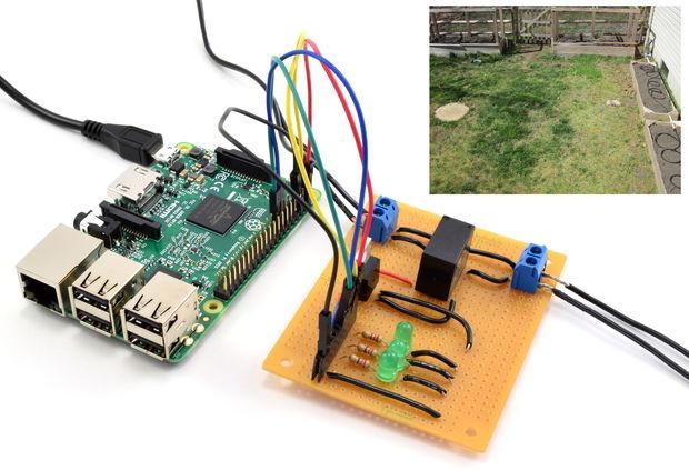 Système d'irrigation de légumes contrôlé Raspberry Pi