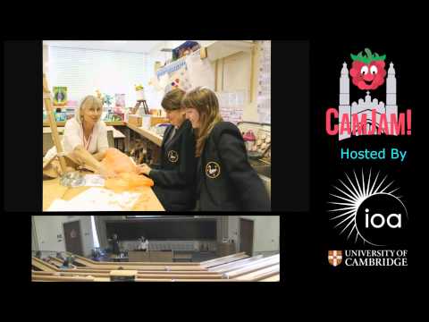 Projet artistique sur la pollution de l'air contrôlée par Raspberry Pi érigé à Chelmsford