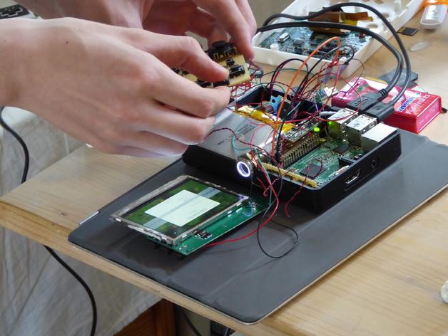 Console de jeux Raspberry Pi portable imprimée en 3D