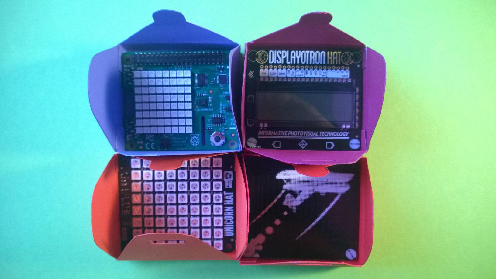 Boîtes de rangement HAT pour accessoires Raspberry Pi