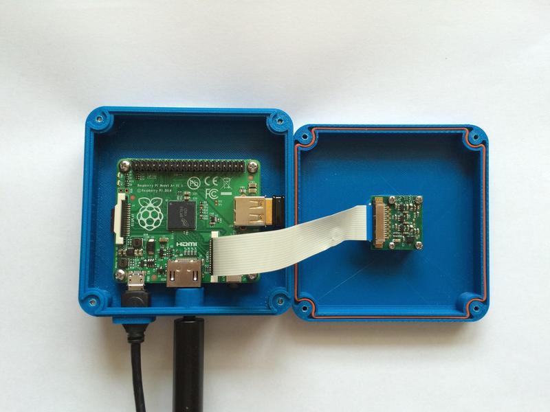 Boîtier résistant aux intempéries imprimable en 3D pour le Raspberry Pi