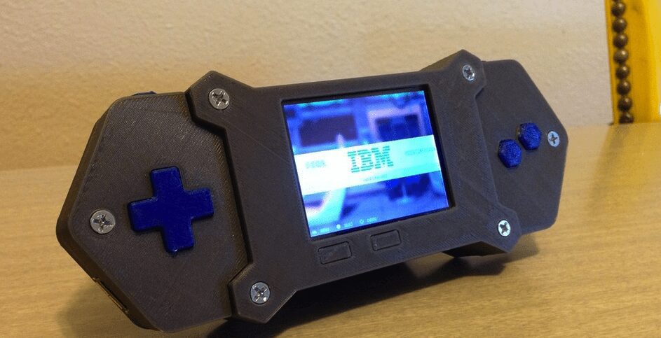 Console de jeu rétro hardcore imprimée en 3D avec un Raspberry Pi