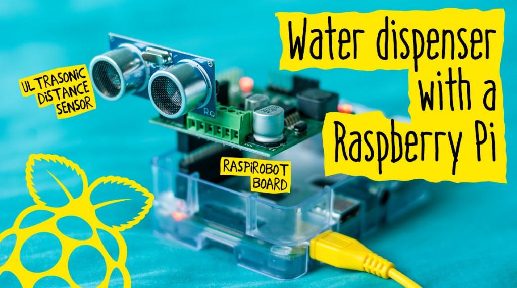 Distributeur d'eau sans contact avec un Raspberry Pi