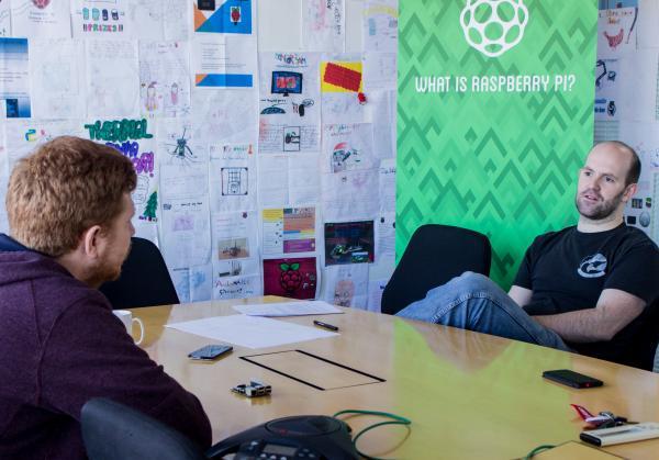 Entretien avec Eben Upton de Raspberry Pi à Linux Voice
