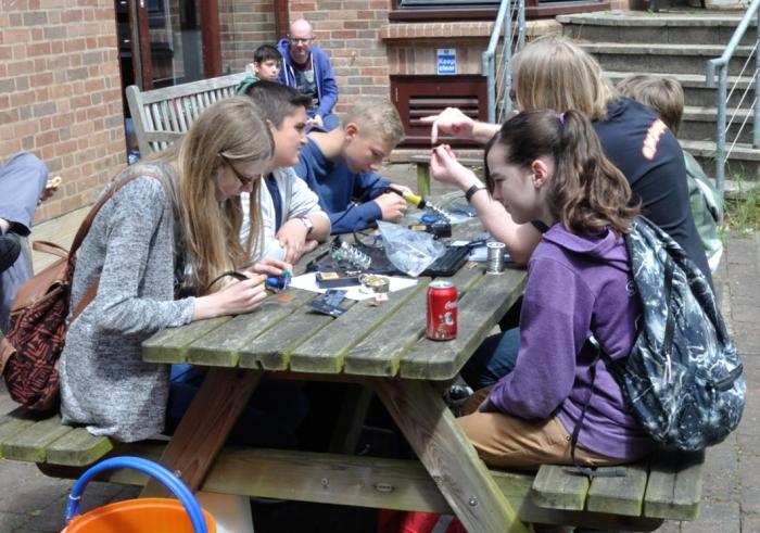 Grande rédaction de la confiture de framboises de Cambridge
