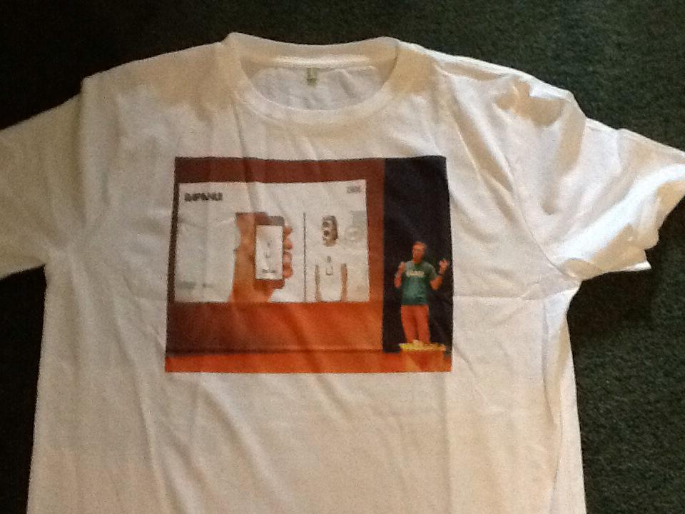 Impression de t-shirts avec Raspberry Pi de Rapanui